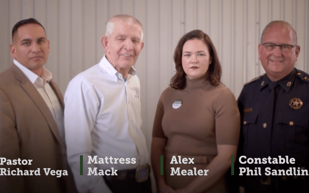 Jim McIngvale and Dave Ward Endorse Alexandra Mealer